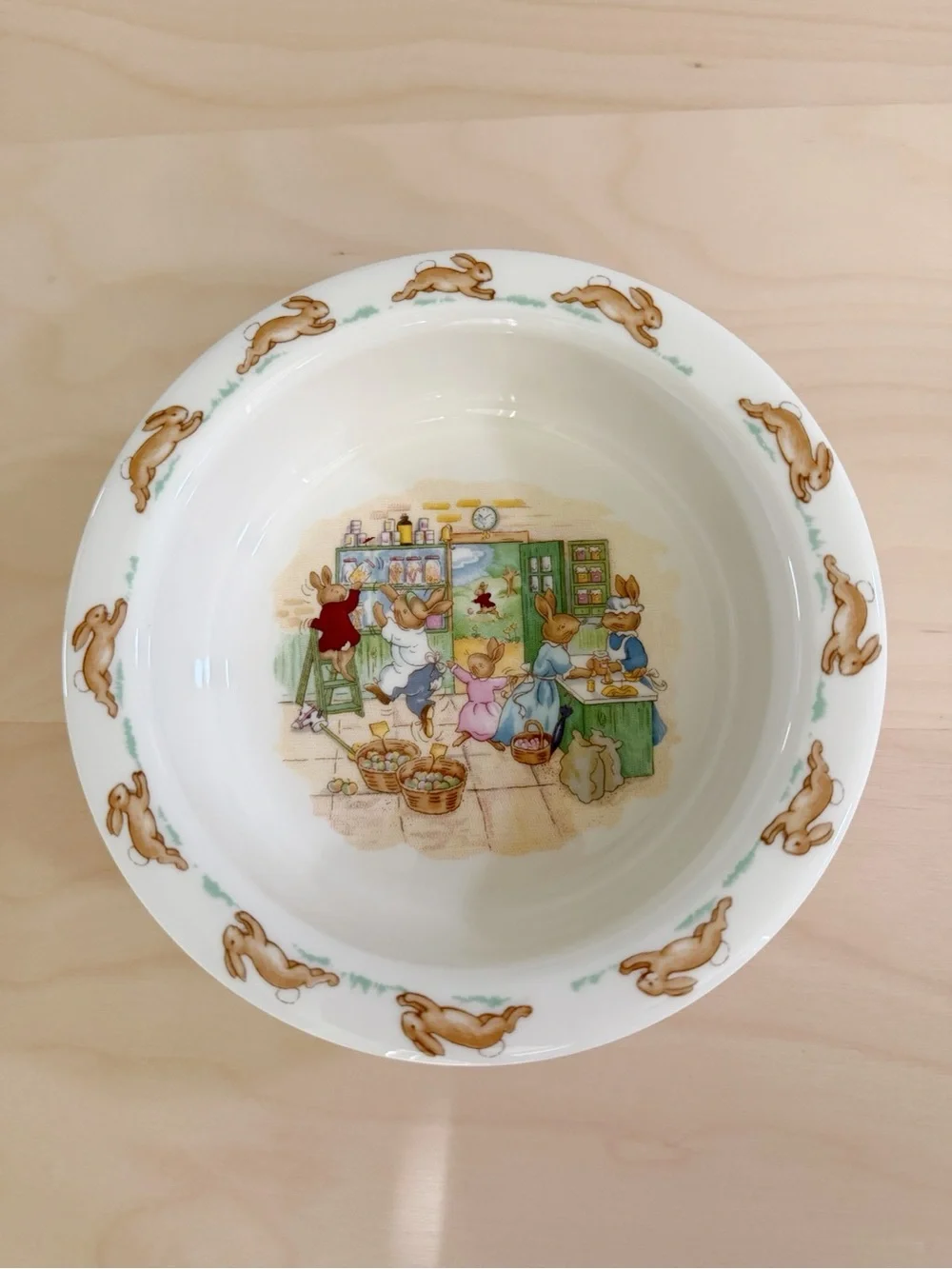 Vintage Bunnykins by Royal Doulton Bowl